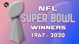 Nfl All Super Bowl Winners 1967-2020