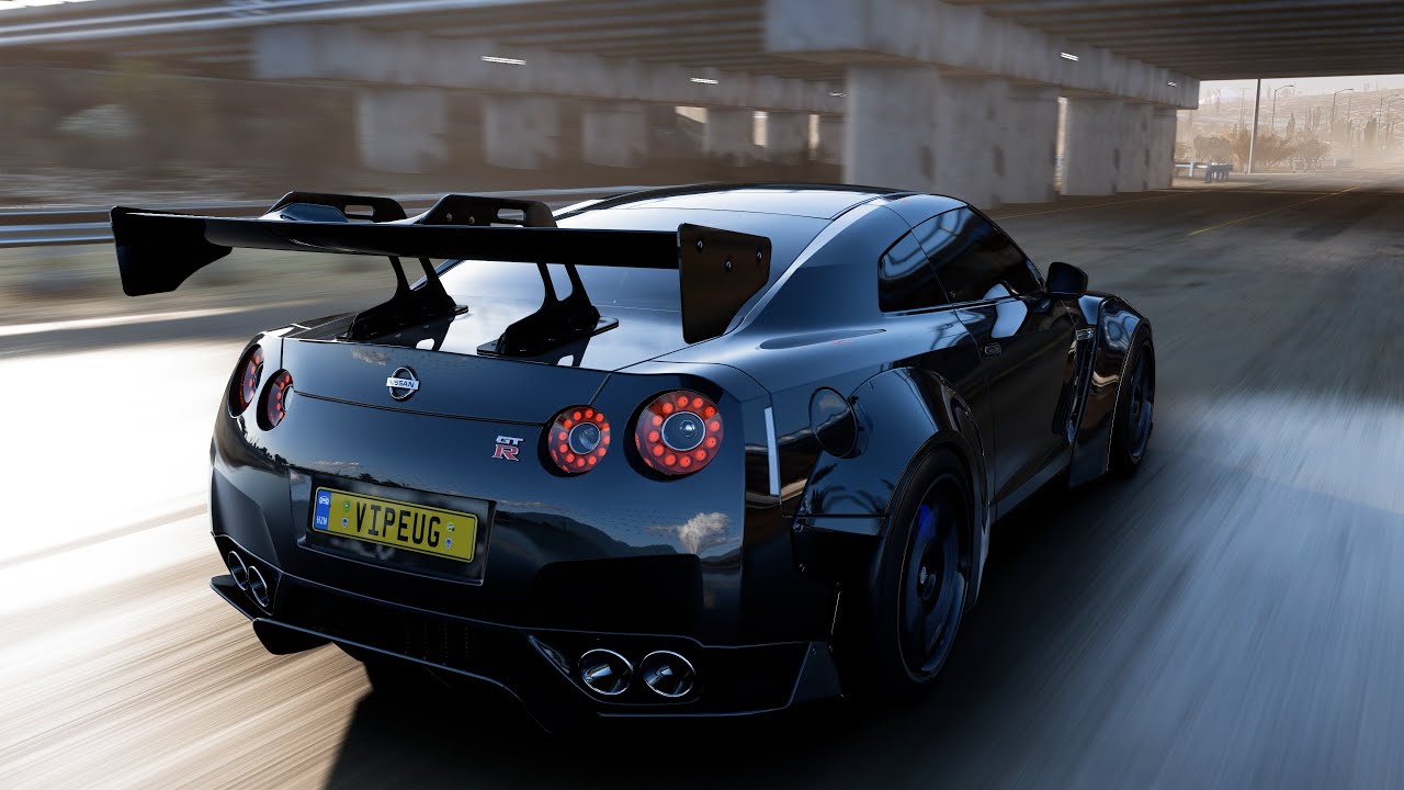 Forza Horizon 5 | Nissan GTR R35 Liberty Walk - Gameplay 4K