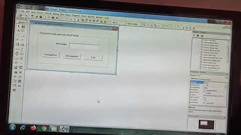 Encryption and Decryption Program  in Visual Basic