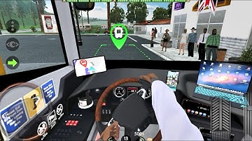 Bus Games | Bus Simulator EVO - Mobile Gameplay | Coach Bus Driving | City - INTERSTATE 95 Route 6