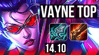 VAYNE vs DR. MUNDO (TOP) | 7 solo kills, 11/2/2, Dominating | BR Master | 14.10