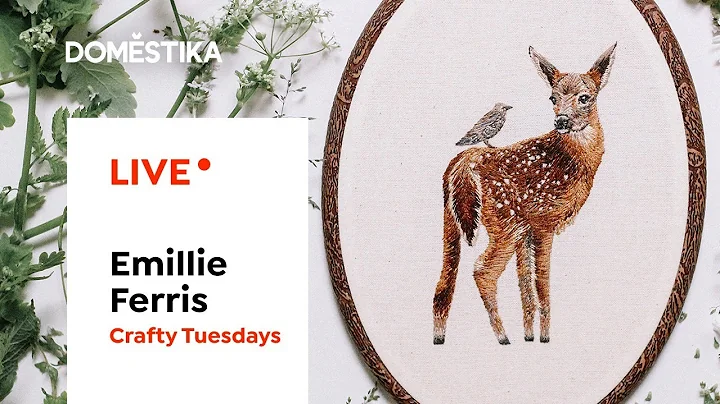 LIVE | Crafty Tuesdays | Intro to Embroidery: Mate...