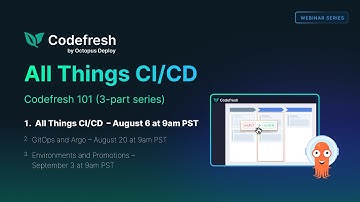 All Things CI/CD (Codefresh 101 webinar series)