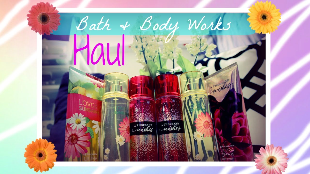 Bath & Body Works Haul - YouTube