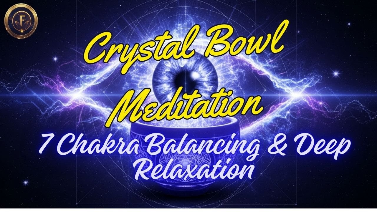 7 Chakra Healing with Crystal Singing Bowls | Sound Bath Meditation ...