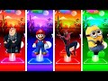 Mario Bros vs Spider-man vs Minion vs dancing CGI alien WHO is best 