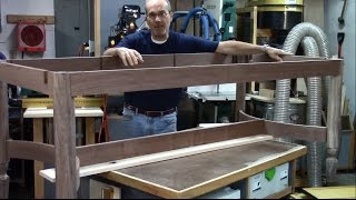 In this video, I show how I plan to use sliding dovetails for the mid span dividers, which also will house the sliding parts for the top, 