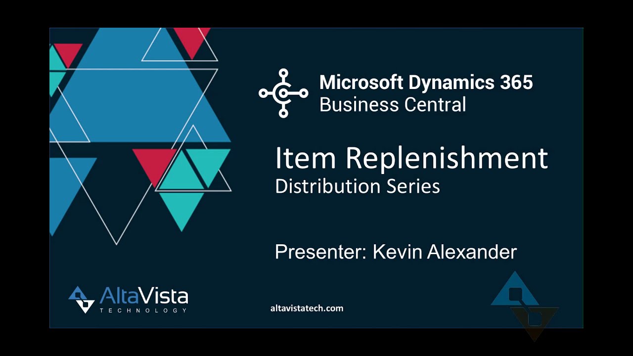 Microsoft Dynamics 365 Business Central: Пополнение запасов и планирование