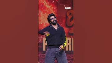 Naveen Chandra Dance to Raviteja Song at #MassJathara - Pre Release Event #Shorts