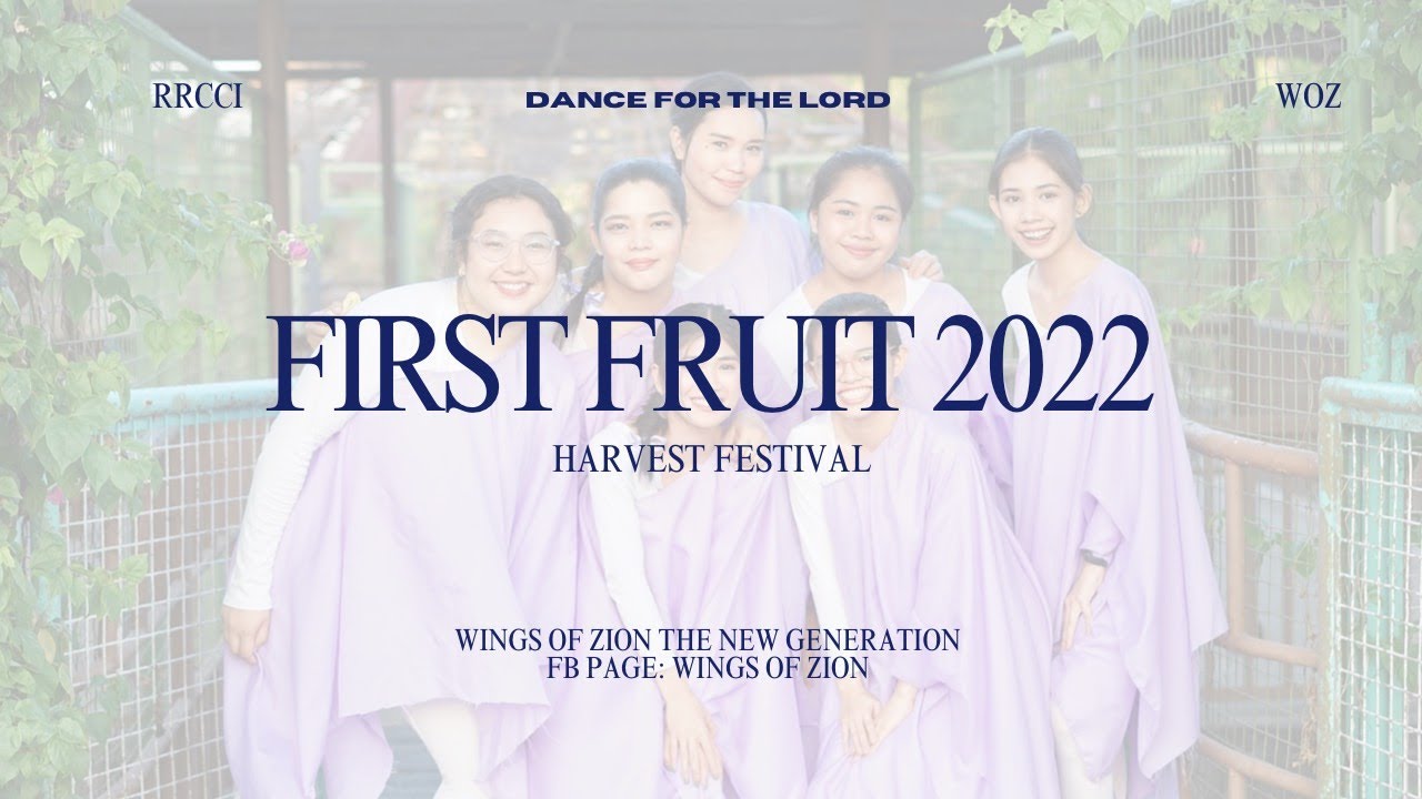 FIRST FRUIT 2022 | HARVEST FESTIVAL