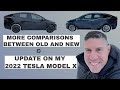 Update on my 2022 Tesla Model X and More comparisons Between 2016 Model Tesla Model X