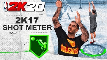 I Put The NBA 2K17 Shot Meter On My 99 Overall SCORING MACHINE Build And He Did This...