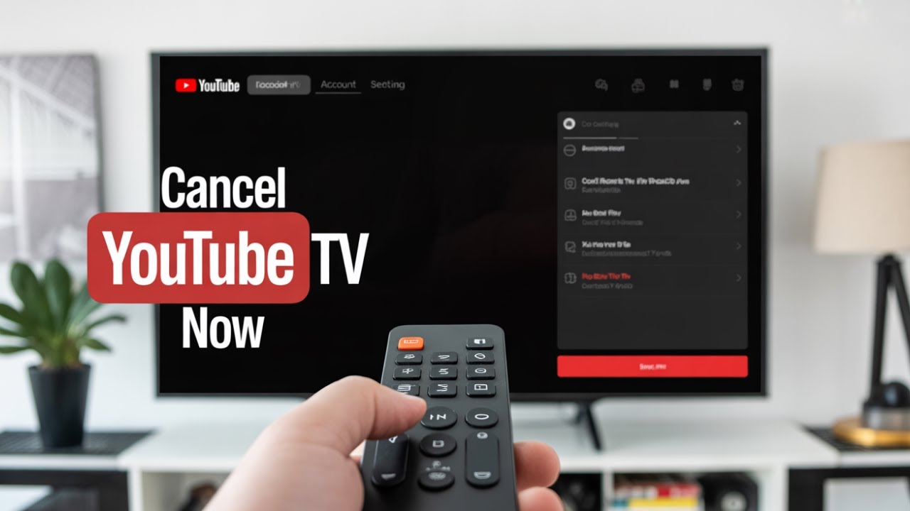YouTube TV How To Cancel Subscription? End Service - YouTube TV Cancellation Guide