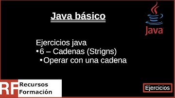 Ejercicio java 6 Cadenas 1