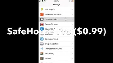 Cydia Tweaks SafeHouse Pro For IOS 7