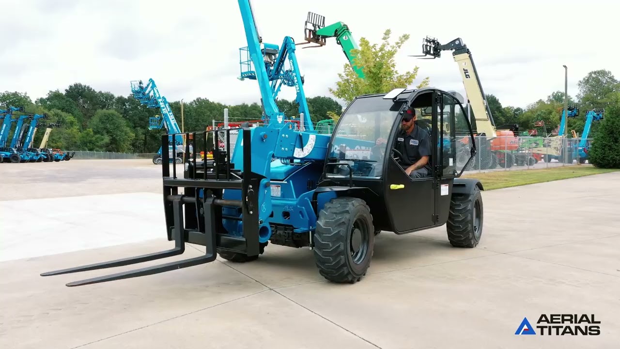 ジーニー 2025 New! Genie GTH-5519 Enclosed Cab Forklift Forklift