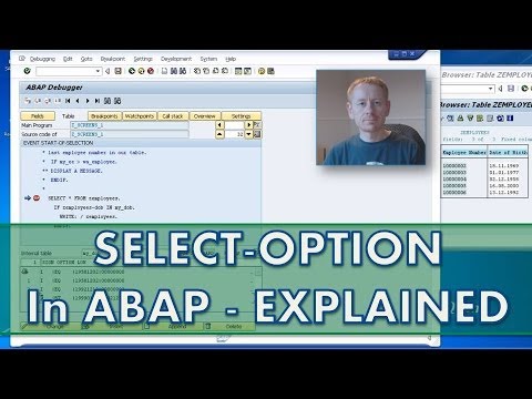 select option default value abap