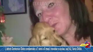 L’attore Domenico Diele Condannato A 7 Anni E 8 Mesi: Travolse E Uccise, Sull’a2, Ilaria Dilillo