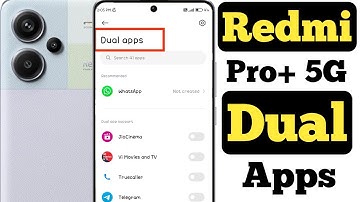 How to create dual apps on Redmi Note 13 Pro Plus 5G || Redmi Note 13 Pro Plus 5G dual apps ||