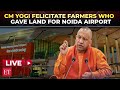 LIVE: CM Yogi interacts with Noida Farmers who provide land for Jewar Airport Project