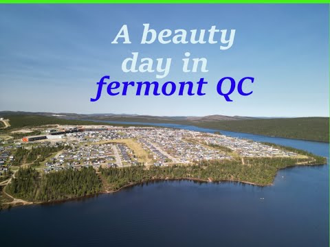 A gorgeous day for a drone flight around Fermont QC  #djimini3pro #drone #quebec