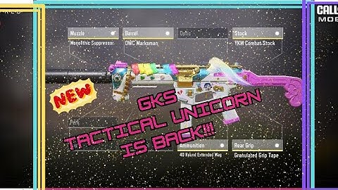 *NEW* GKS TACTICAL UNICORN IS BACK!!!
