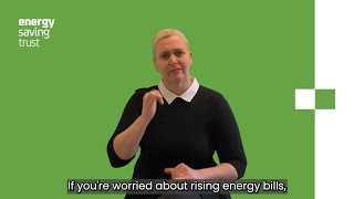 Cut your bills with these energy saving hacks (British Sign Language)