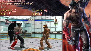 TTT2: Devil Jin Movelist / Frame Data Breakdown