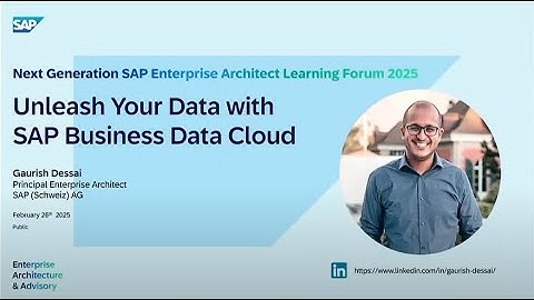 Unleashing Your Data with SAP Business Data Cloud