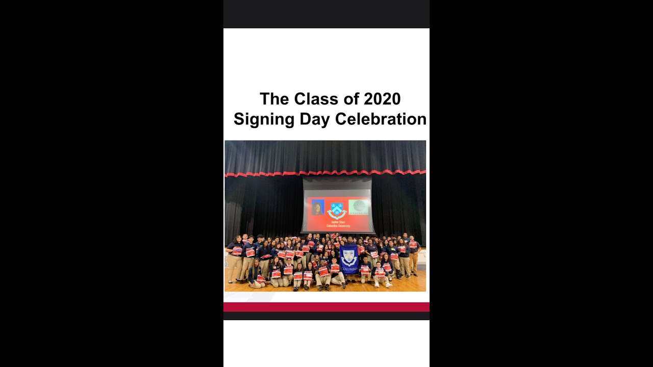 Chicago Bulls College Prep Class Of 2020 College Recognition YouTube