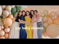 My Baby Shower | grwm, prepping, and reflections~