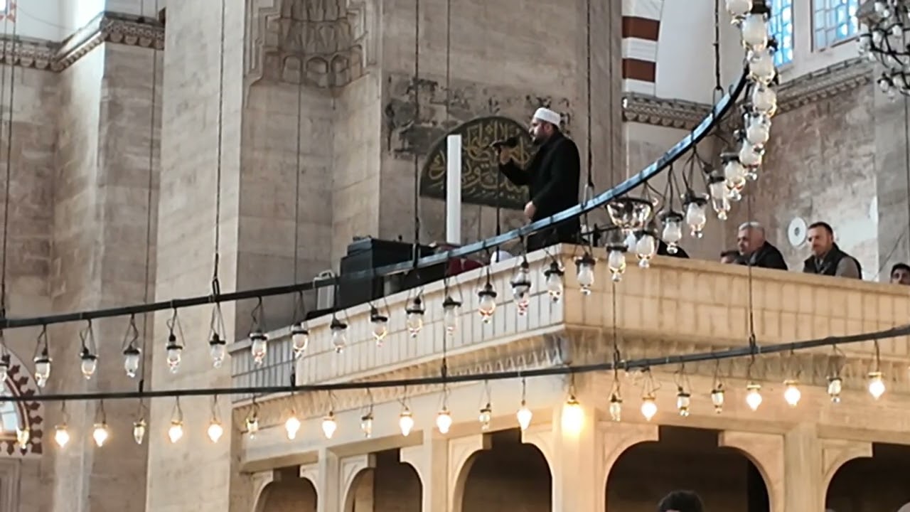 Oğuzhan BAHTİYAROĞLU, Şehzade Camii 20.02.2026 Hicaz Makamı Cuma İç Ezan