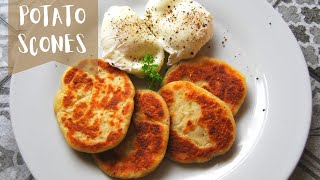 HOW TO MAKE POTATO SCONES | Scottish Tattie Scones Recipe