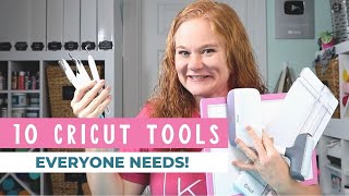 10 Cricut Tools Everyone Needs
