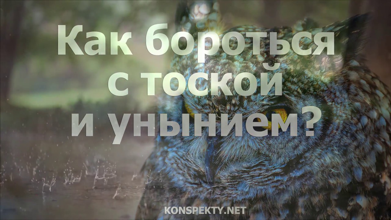 Уныние 6. Борьба с унынием. Уныние и отчаяние. Как побороть тоску. Как справиться с унынием.