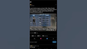 NEW COUNTERSTRIKE LOADOUT FEATURE #cs2 #counterstrike2 #csgo