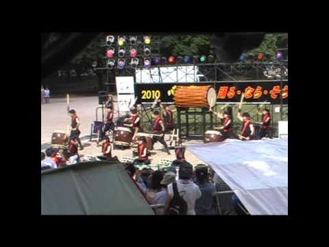 国立博物館前　和太鼓　秋篠
