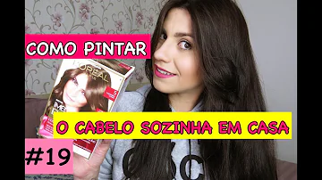 Como pintar o cabelo com tinta?