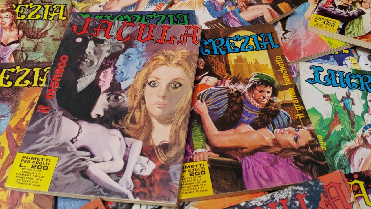genetatore esterno fumetti erotici spinti