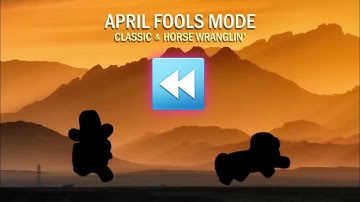 Among Us April Fools Horse Wrangling Mode Trailer But It