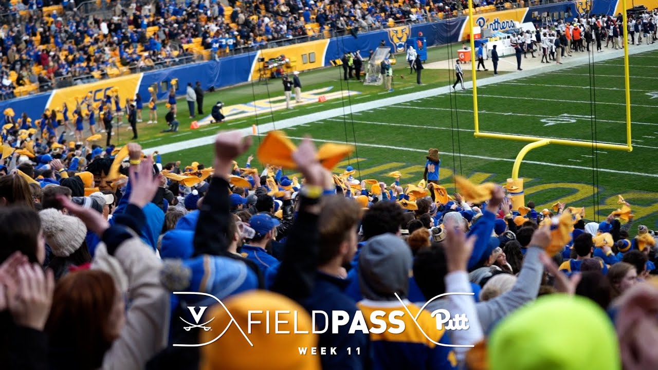 Pitt Foot Pitt Football | Field Pass | Pitt 48, Virginia 38 - YouTube