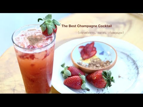 Video: Cara Membuat Koktel Strawberi Sampanye