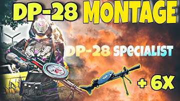 Learning DP-28 Burst Mode Like ParaBoy | DP-Burst Montage | PUBG MOBILE MONTAGE | ORKOS GAMING