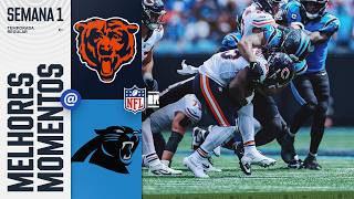 Chicago Bears vs Carolina Panthers | Melhores Momentos - Semana 01 | NFL 2026