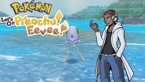 I DIDNT SEE IT! LIVE Shiny Tentacool in Pokemon lets go pikachu & Eevee