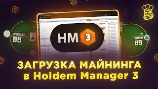 Holdem Manager 3 как загрузить майнинг - импорт рук