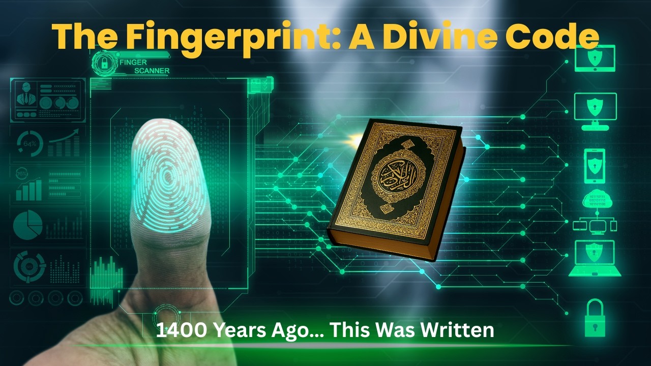The Fingerprint Miracle – Quran & Science | Unique Design by Allah