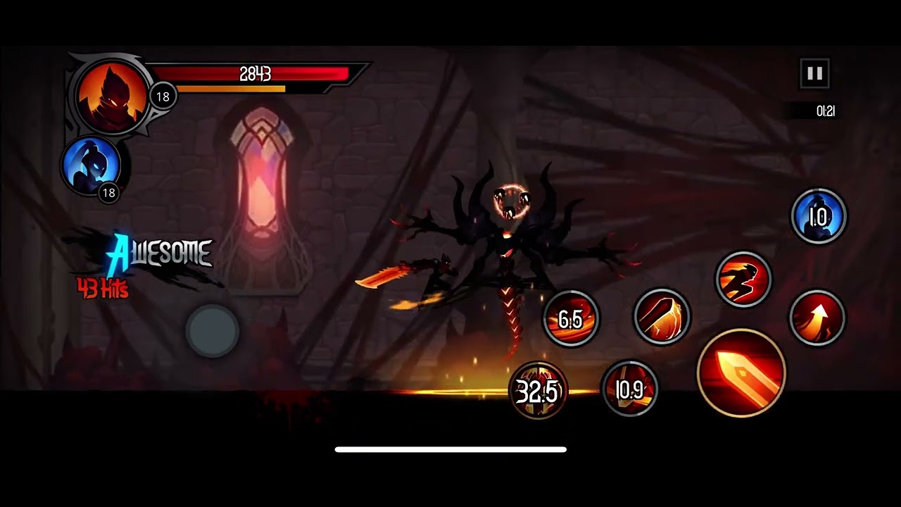 Shadow knight aros boss fight normal mode