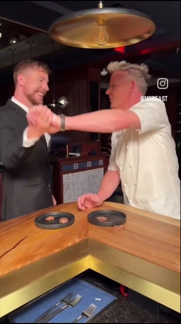 Gordon Ramsay compared feastables cups vs Resses cup's#viral - YouTube