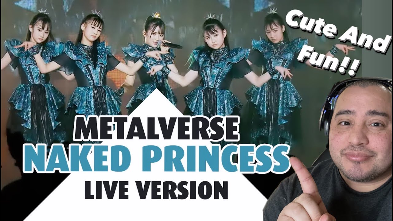 METALVERSE - Naked Princess (OFFICIAL Live Music Video) Reaction